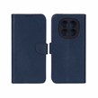 کیف چرمی موبایل مگنتی محافظ لنزدار KRF مدل Xiaomi Redmi Note 15 - سرمه ای