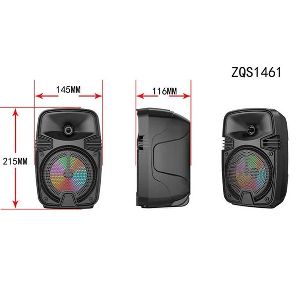 اسپیکر بی سیم Sing-e مدل ZQS1461S - مشکی