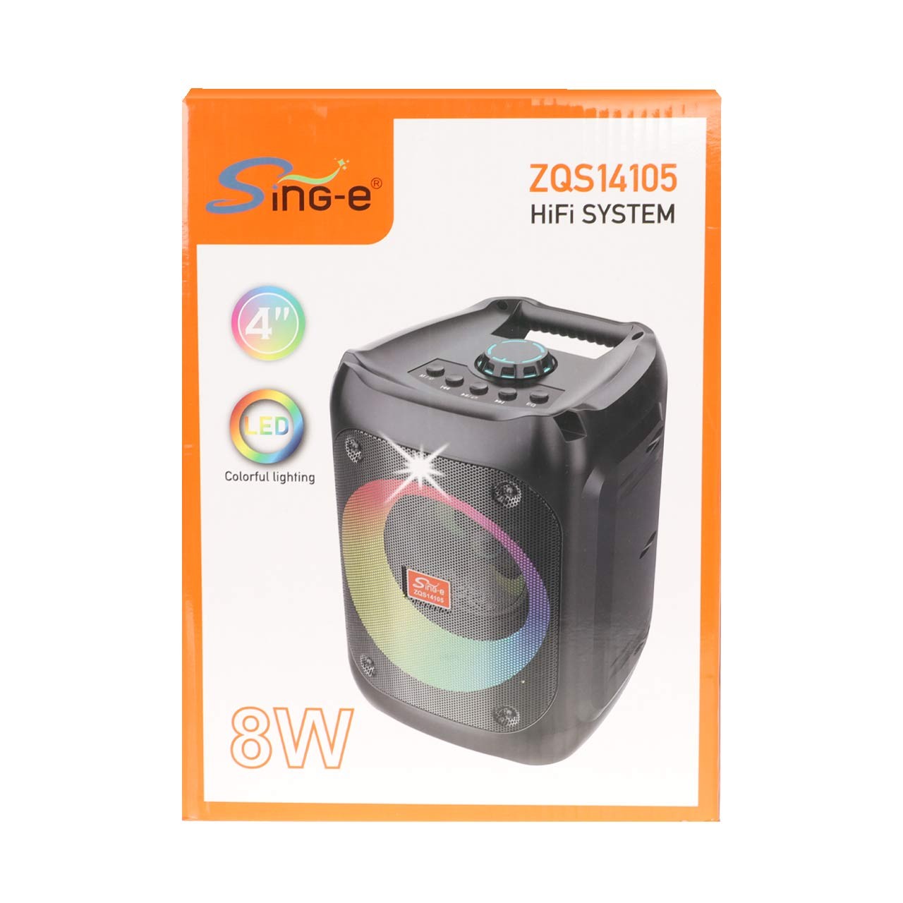 اسپیکر بی سیم Sing-e مدل ZQS14105 - مشکی