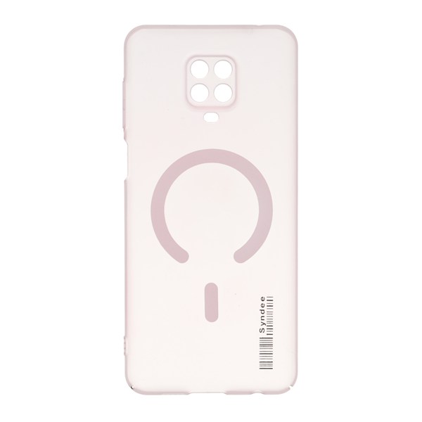 قاب Syndee مات طرح مگ سیف Xiaomi Redmi Note 9S / Redmi Note 9 Pro / Redmi Note 9 Pro Max - صورتی