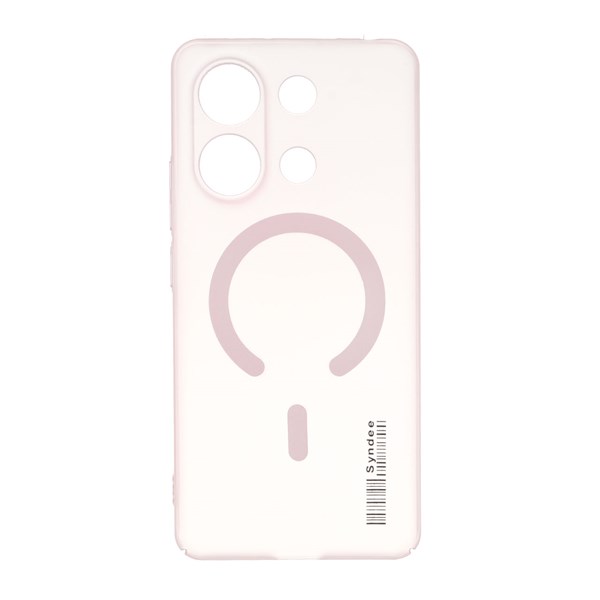 قاب Syndee مات طرح مگ سیف Xiaomi Redmi Note 13 4G - صورتی