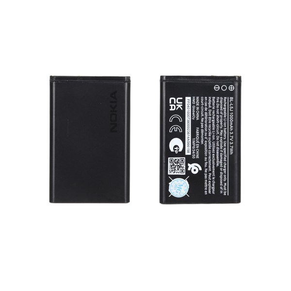باتری موبایل Nokia مدل BL-L5J ظرفیت 1000mAh (گارانتی شش ماهه MG)