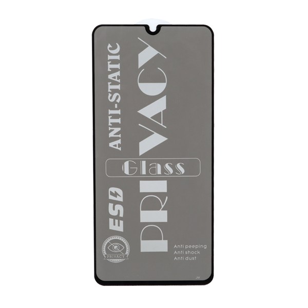 محافظ صفحه نمایش شیشه ای Full Cover ESD Anti Static Privacy مدل NTC - Samsung Galaxy A70 / A70S / A42 / M42