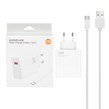 شارژر دیواری فست تک پورت Xiaomi مدل MDY-11-EZ 33W - سفید - بهمراه کابل Type-C - اصل چین - DST (گارانتی شش ماهه)