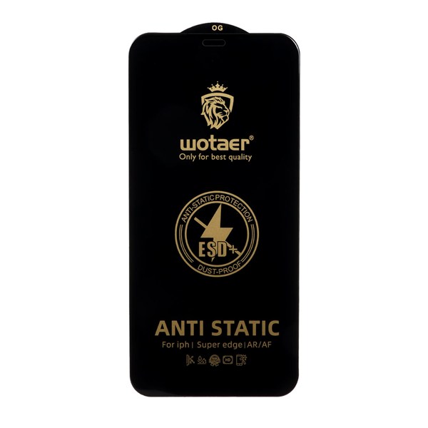 محافظ صفحه نمایش شیشه ای Full Cover ESD Anti Static - Wotaer OG مدل NTC - Apple iPhone 11 / iPhone XR