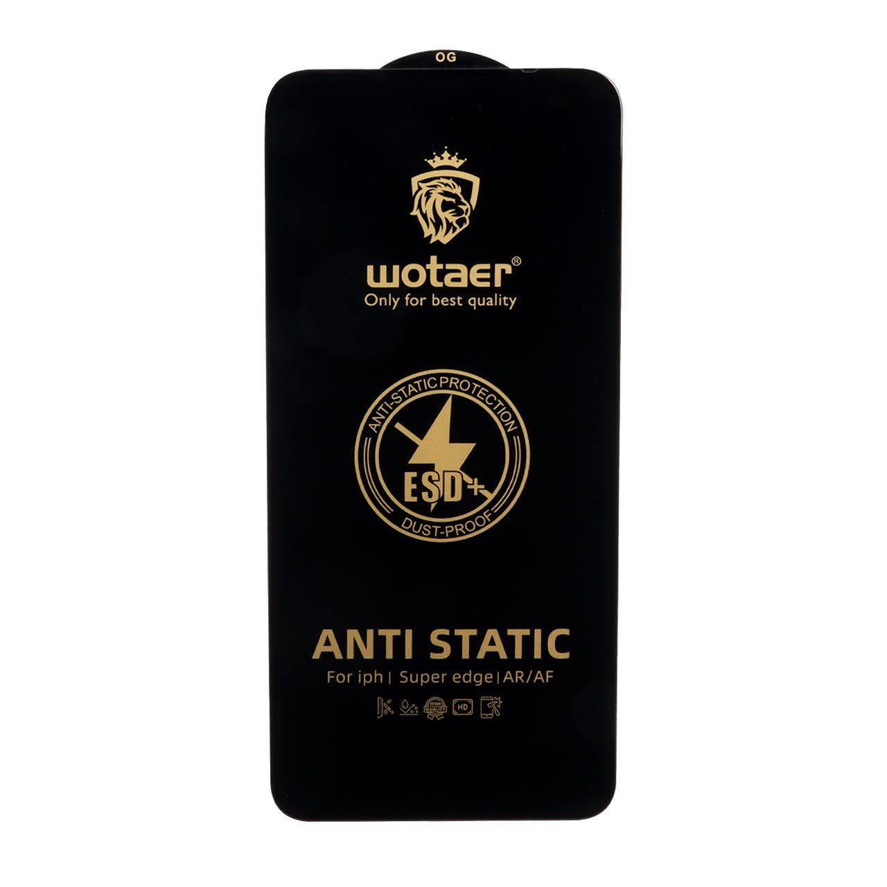 محافظ صفحه نمایش شیشه ای Full Cover ESD Anti Static - Wotaer OG مدل NTC - Xiaomi Redmi 15 / Poco M7 4G