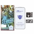محافظ صفحه نمایش شیشه ای Full Cover Esd-SG مدل Apple iPhone 16 Pro Max (پک دار)