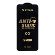 محافظ صفحه نمایش شیشه ای Full Cover ESD Anti Static - Zyons OG مدل Apple iPhone 11 / iPhone XR