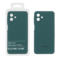 قاب سیلیکونی پاک کنی محافظ لنزدار اورجینال Samsung Galaxy A07 - سبز (پک دار)