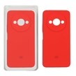 قاب سیلیکونی پاک کنی محافظ لنزدار اورجینال Xiaomi Redmi A3 / A3x / Poco C61 - قرمز (پک اصلی)