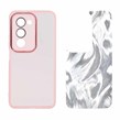 قاب ژله ای لنز گلس دار با کاور اطلسی Xiaomi Redmi 15 4G - صورتی