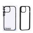 قاب اورجینال Q Series شفاف Alfa مدل Apple iPhone 15 / iPhone 14 / iPhone 13 - مشکی (پک دار)