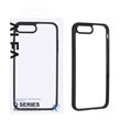 قاب اورجینال Q Series شفاف Alfa مدل Apple iPhone 6 Plus / iPhone 7 Plus / iPhone 8 Plus - مشکی (پک دار)