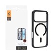 قاب اورجینال Spigen ULTRA HYBRID MagSafe مدل Apple iPhone 17 Pro - شفاف مشکی (پک دار)