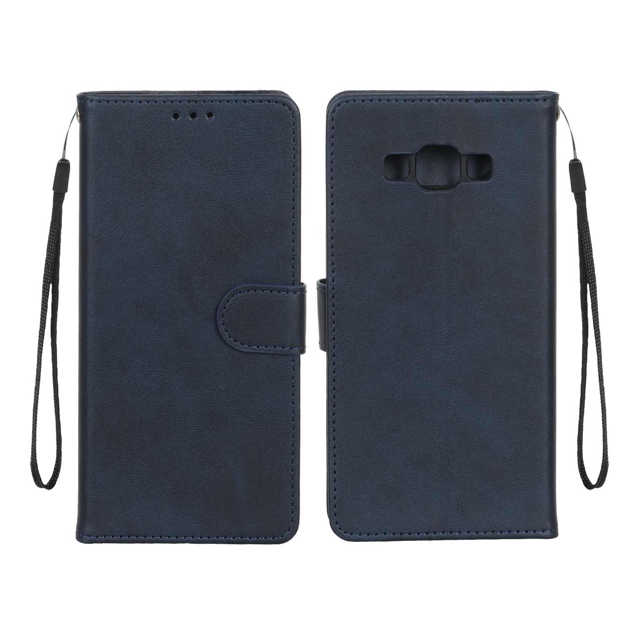 کیف موبایل مگنتی درجه یک داخل خز MNC مدل Samsung Galaxy A700 / A7 (2015) - سرمه ای