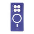 قاب Colorful Magic طرح مگ سیف محافظ لنزدار Xiaomi Redmi Note 15 Pro 4G - آبی کاربنی