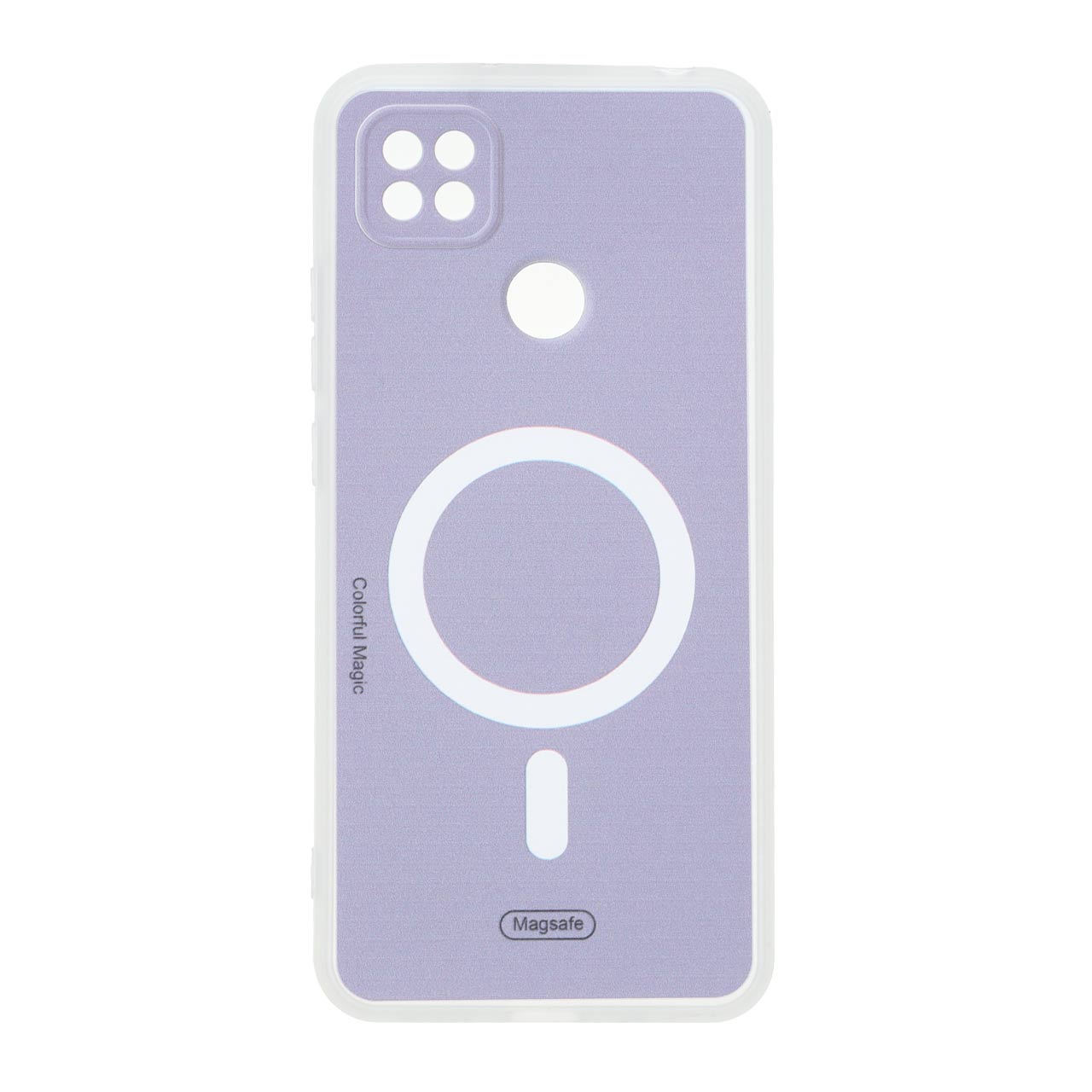 قاب Colorful Magic طرح مگ سیف محافظ لنزدار Xiaomi Redmi 10A / Redmi 9C / Poco C31 - بنفش