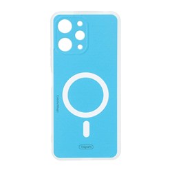 قاب Colorful Magic طرح مگ سیف محافظ لنزدار Xiaomi Redmi 12 / Poco M6 Pro 5G - آبی کد 1