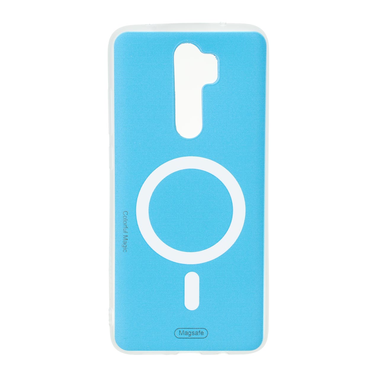 قاب Colorful Magic طرح مگ سیف Xiaomi Redmi Note 8 Pro - آبی کد 1