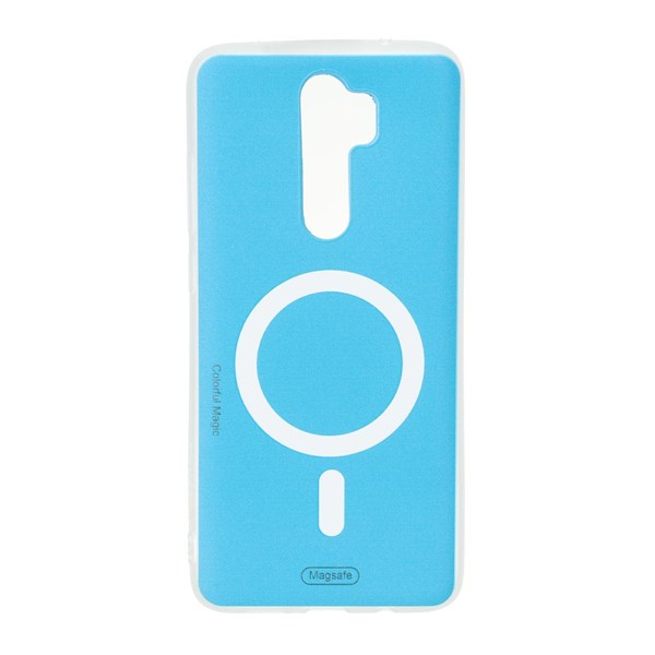 قاب Colorful Magic طرح مگ سیف Xiaomi Redmi Note 8 Pro - آبی کد 1