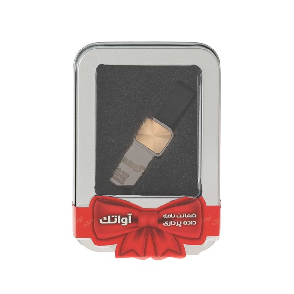 فلش مموری BEXO USB2.0 مدل B-509 ظرفیت 32GB - مشکی طلایی (گارانتی داده پردازی آواتک) پک هدیه