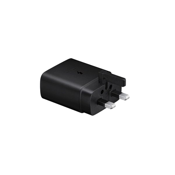 شارژر دیواری سه پین PD و فست تک پورت Samsung Type-C مدل EP-TA845 45W - مشکی (گارانتی شش ماهه نیکان همراه)