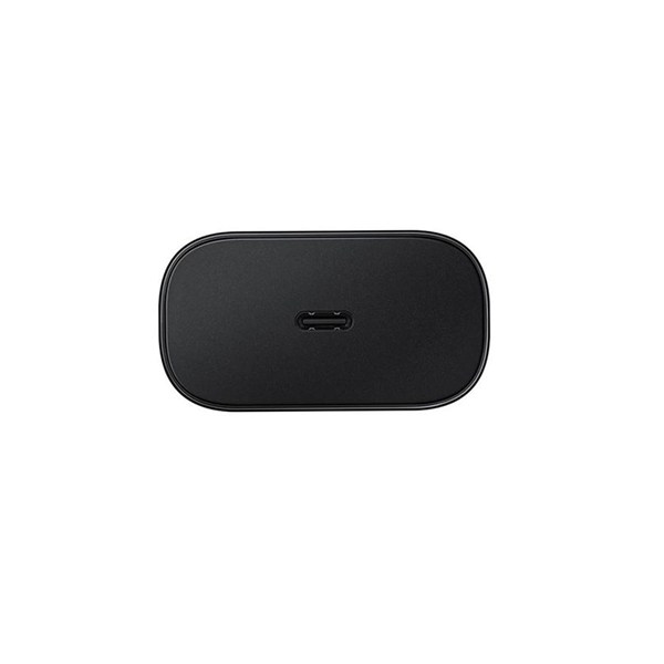 شارژر دیواری سه پین PD و فست تک پورت Samsung Type-C مدل TA800 25W - مشکی