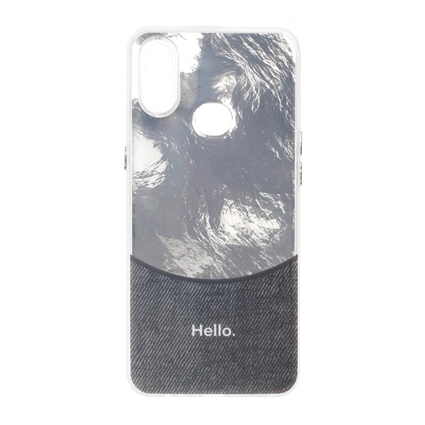 قاب Hello طرح جین Ice مدل Samsung Galaxy A10s - سرمه ای