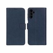 کیف چرمی موبایل مگنتی محافظ لنزدار KRF مدل Samsung Galaxy A13 5G / A04s / M13 4G / M23 / F13 - سرمه ای
