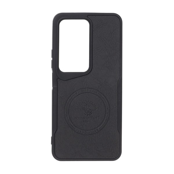 قاب جیر Santa Barbara Polo طرح مگ سیف Xiaomi Redmi 15 4G - مشکی