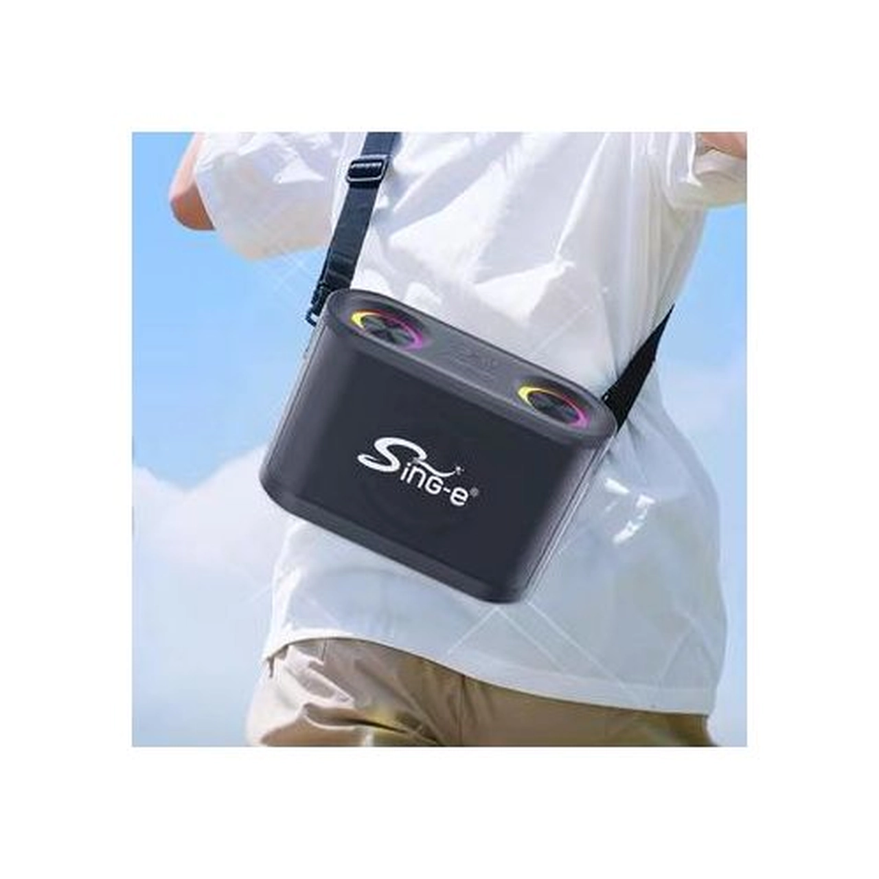 اسپیکر بی سیم Sing-e مدل ZQS P17 15w - مشکی