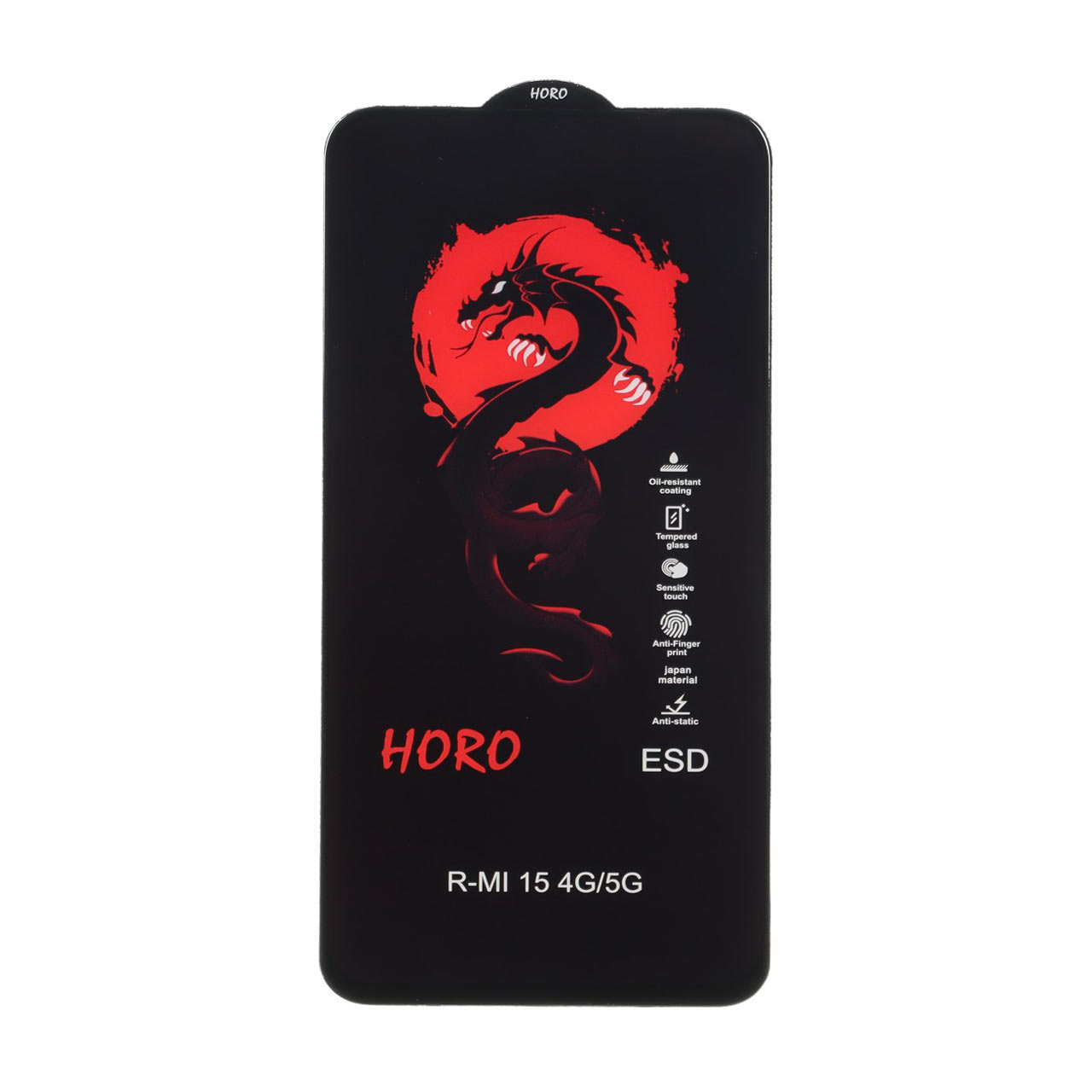 محافظ صفحه نمایش شیشه ای Full Cover ESD Horo مدل Xiaomi Redmi 15 / Poco M7 4G