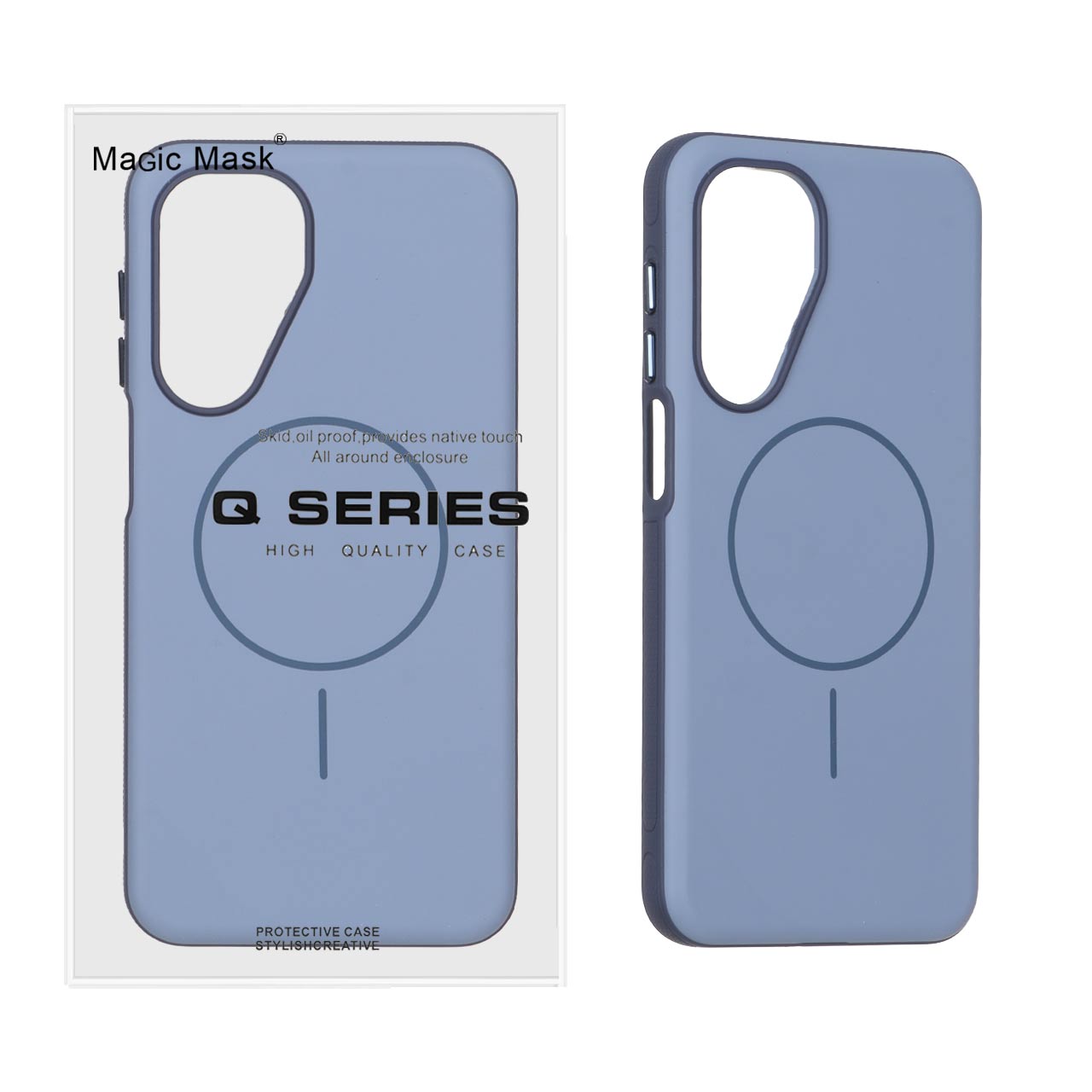قاب Defender Shield پشت سخت Magsafe مدل Samsung Galaxy A16 - آبی (پک دار)