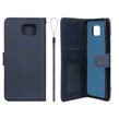 کیف موبایل مگنتی درجه یک داخل خز MNC Plus مدل Samsung Galaxy Note5 - سرمه ای