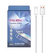 پک 5 عددی کابل شارژ King Kong Type-C - سفید - BSA