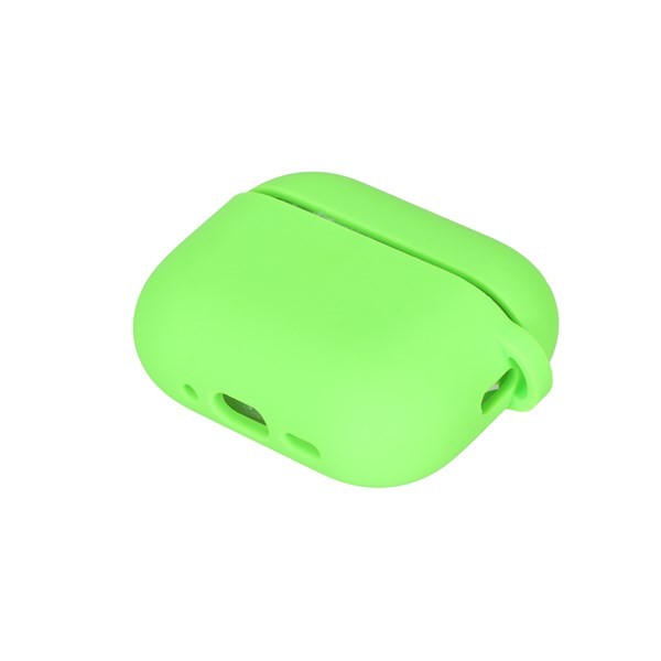 کاور ایرپاد سیلیکونی اورجینال Apple Airpods Pro 3 - سبز فسفری (پک دار)