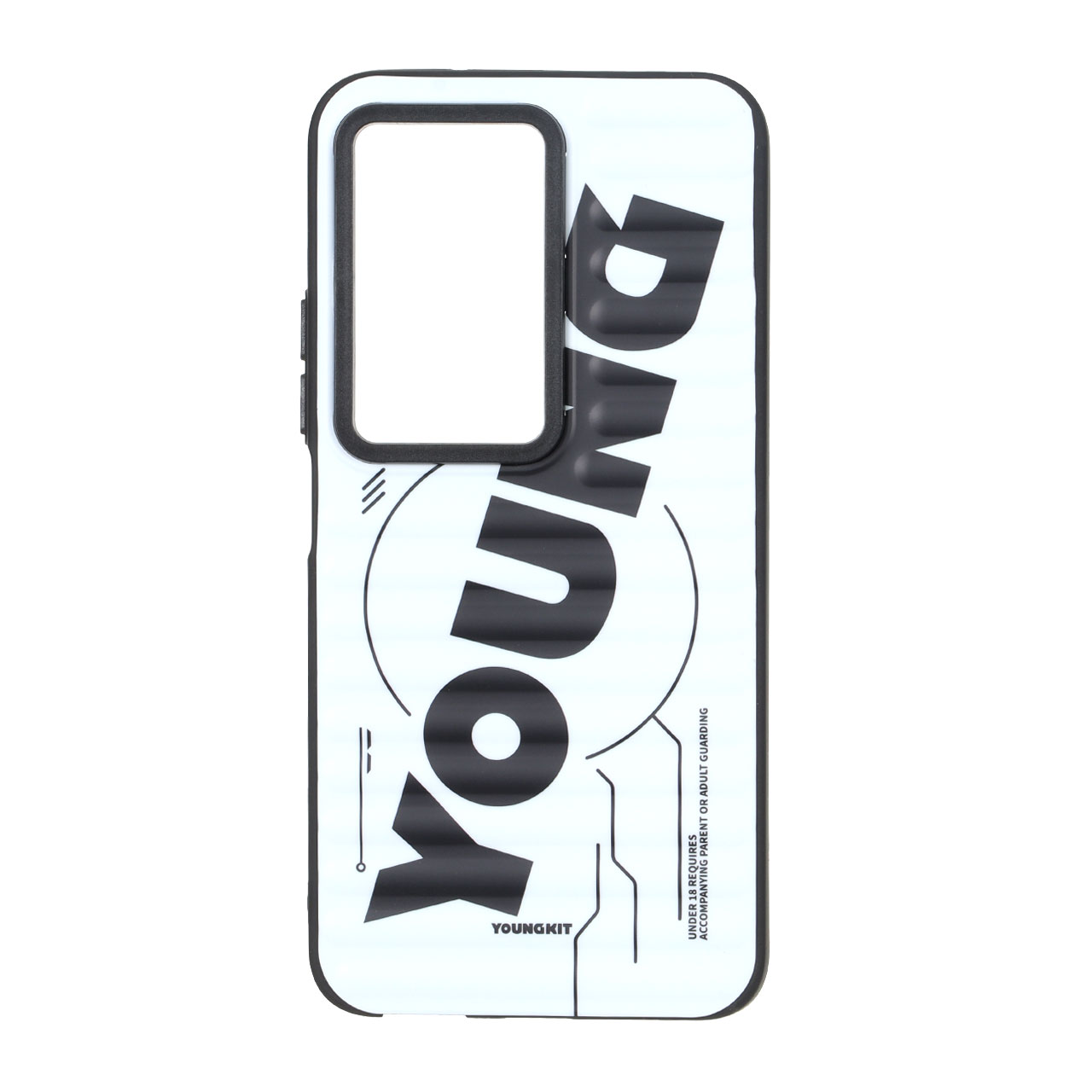 قاب Youngkit مورب Xiaomi Redmi 15 4G - سفید