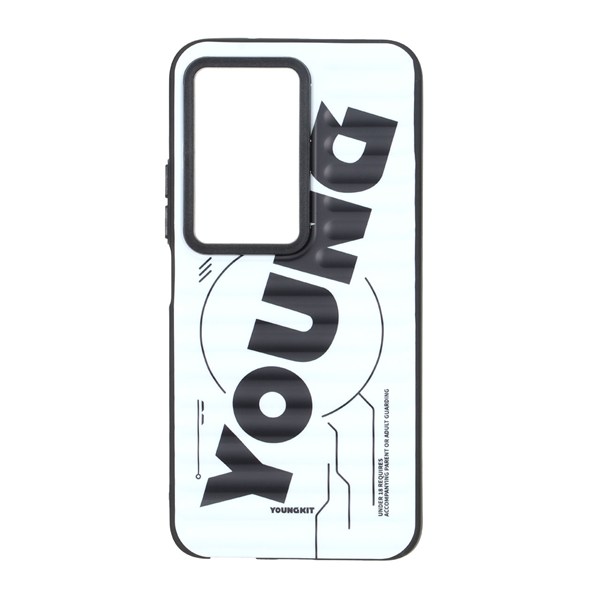قاب Youngkit مورب Xiaomi Redmi 15 4G - سفید