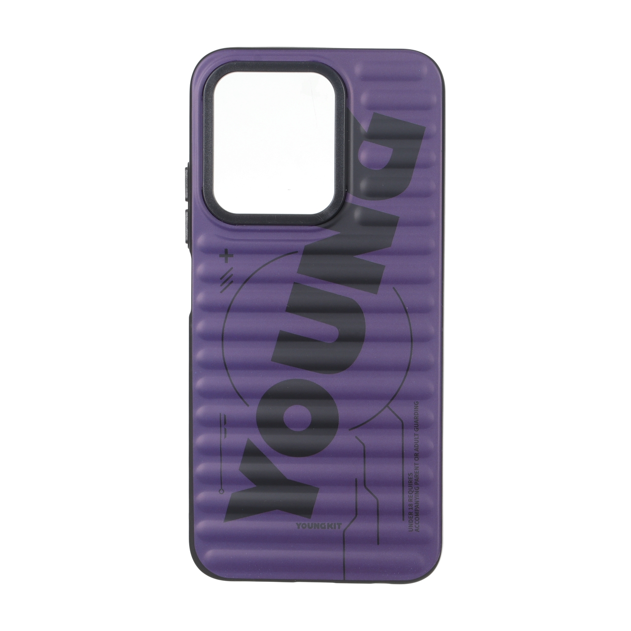 قاب Youngkit مورب Xiaomi Redmi 15C / Poco C85 - ارغوانی