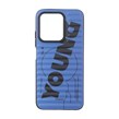 قاب Youngkit مورب Xiaomi Redmi 15C / Poco C85 - آبی