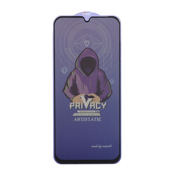 محافظ صفحه نمایش شیشه ای Full Cover Mietubl Anti Static Privacy مدل NTC - Xiaomi Redmi 15C / Poco C85