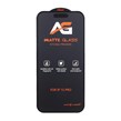 محافظ صفحه نمایش شیشه ای مات Full Cover Anti Static Mietubl AG مدل NTC - Apple iPhone 15 Pro