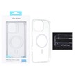 قاب اورجینال VIPLATINA پشت سخت MagSafe شفاف Apple iPhone 16 Pro Max (پک دار)