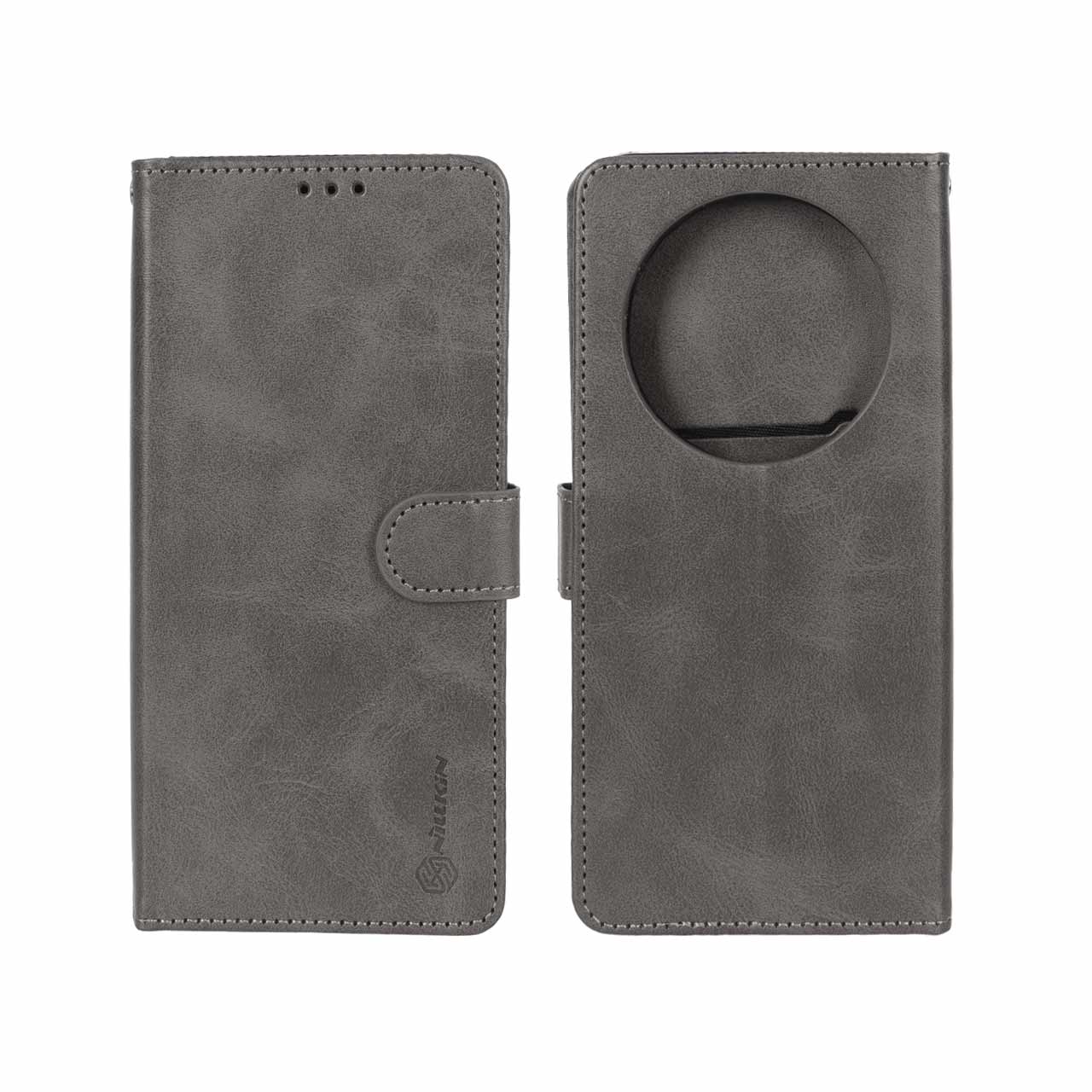 کیف موبایل مگنتی Nillkin مدل Xiaomi Redmi 14C / Redmi A4 / Poco C75 - طوسی