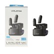 میکروفون بی سیم VIPLATINA Type-C مدل VR12 - مشکی (گارانتی 18 ماه تعویض نیکان همراه)
