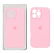 قاب سیلیکونی پاک کنی محافظ لنزدار اورجینال Apple iPhone 16 Pro Max - صورتی کد 1 (پک دار) - NTC