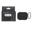 کاور ایرپاد سیلیکونی پاک کنی نازک Apple Airpods Pro 2 - مشکی (پک دار)