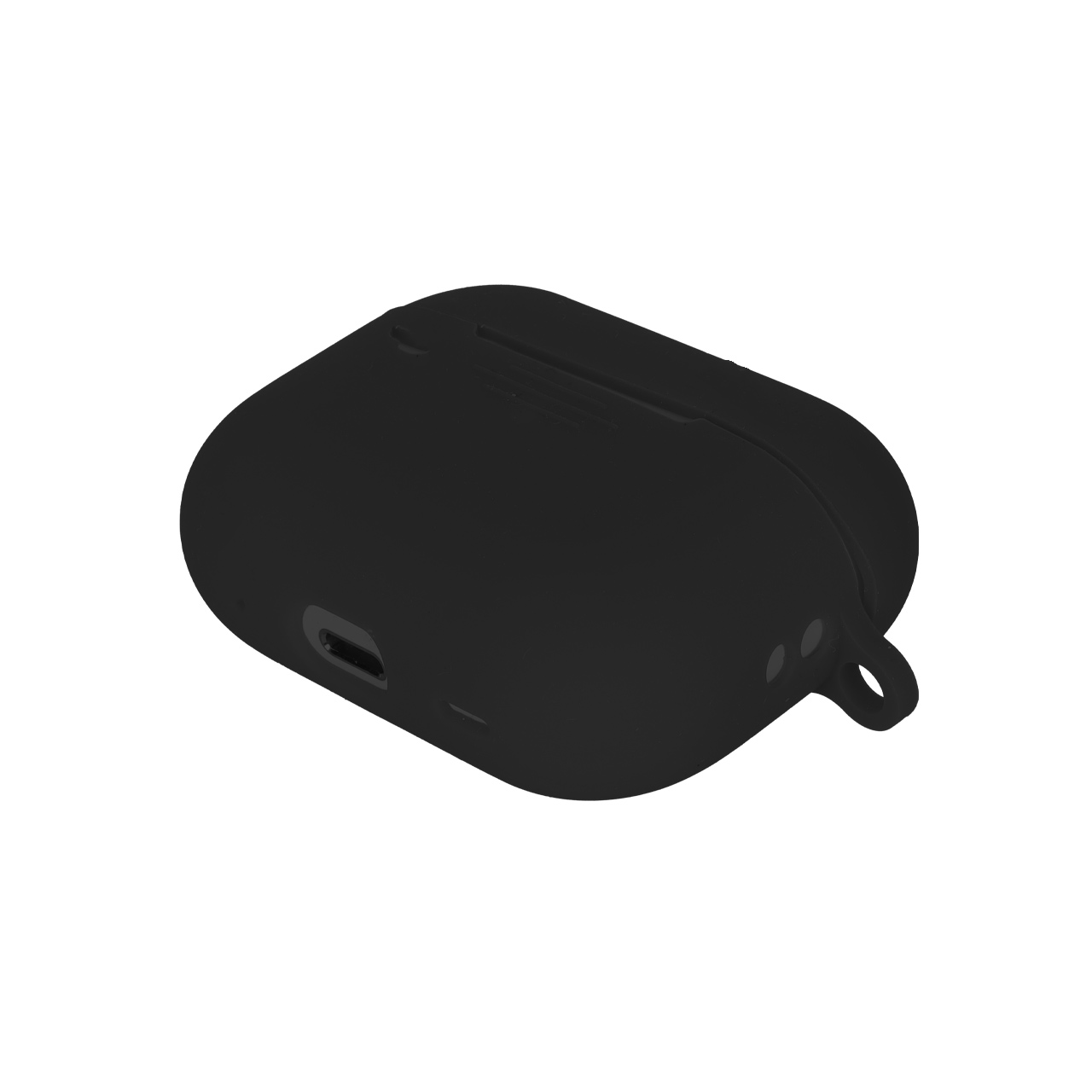 کاور ایرپاد سیلیکونی پاک کنی نازک Apple Airpods Pro 2 - مشکی (پک دار)