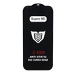 محافظ صفحه نمایش شیشه ای Full Cover ESD Anti Static - Super 9D مدل Apple iPhone 17 / iPhone 16 Pro
