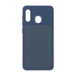 قاب سوزنی مستطیل شطرنجی Samsung Galaxy A30 / A20 - سرمه ای